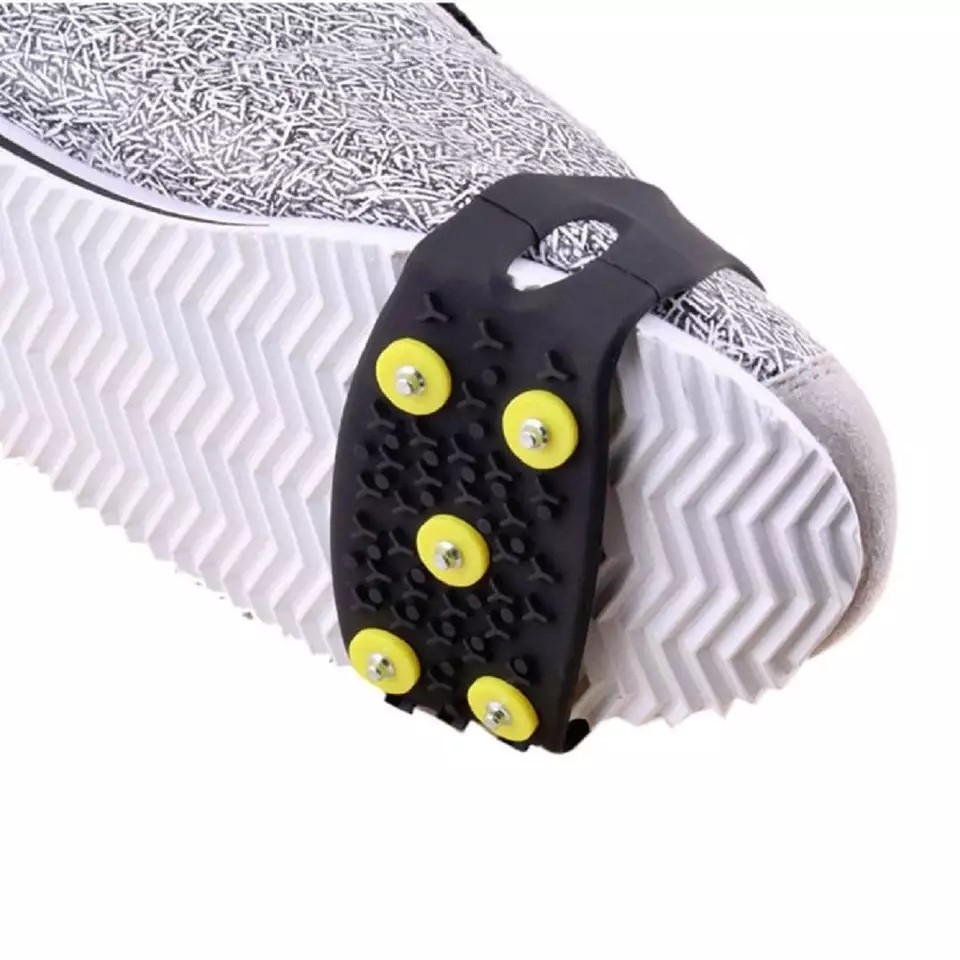 Anti-Rutsch Spikes Schuhe Schuhspikes Eiskrallen Schuhkrallen Gleitschutz S-XL 