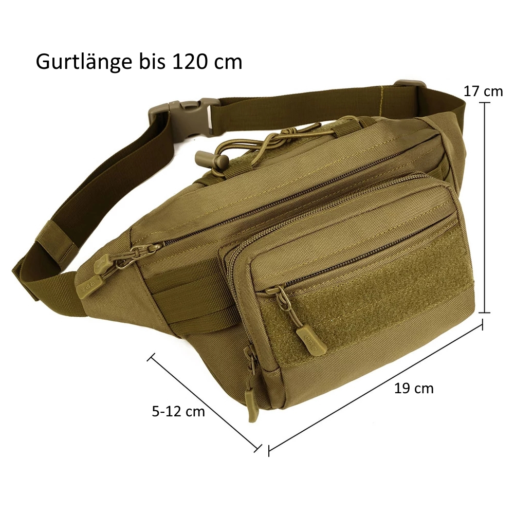 Hüfttasche Bauchtasche oder Rucksack der Spitzenklasse MASSE  ██▓ 
