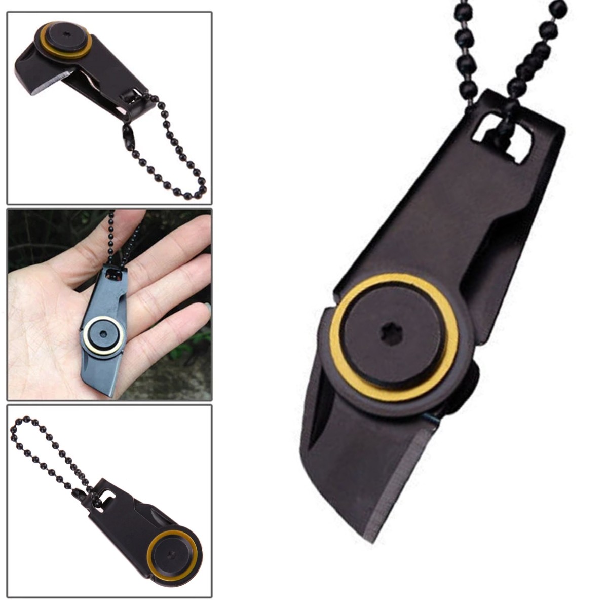 1 Stück Mini Schlüssel Klappmesser Tasche, Klappmesser Wild Überleben Schlüssel  Messer Obstmesser, aktuelle Trends, günstig kaufen