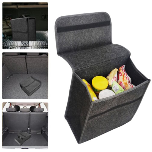 Auto Kofferraum Organizer Tasche in Nutzung