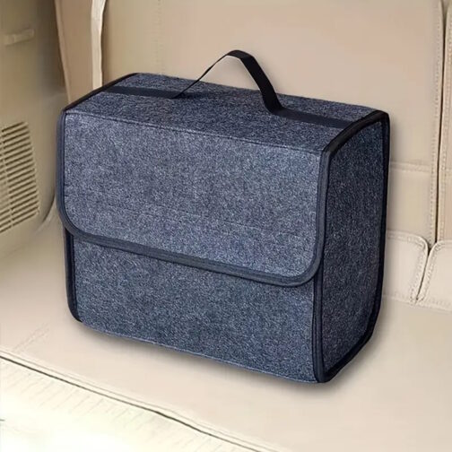Auto Kofferraum Organizer – Faltbare Aufbewahrungsbox aus Filz – Bild 7