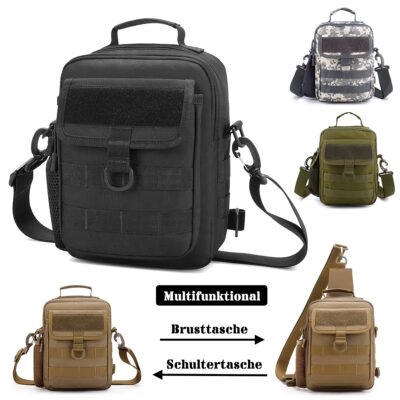 Taktische Multifunktionstasche – EDC Schultertasche oder Tactical Crossbody Bag